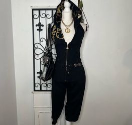 2007 Dereón by Beyonce Capri Jumpsuit