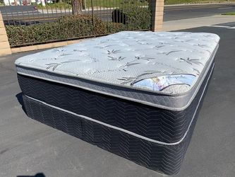 Ortho Bamboo Pillow Top Queen Size!•••