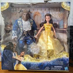 New, Sealed!! Hasbro 2016 Disney Beauty and the Beast Grand Romance Collectible Action Figures