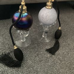 Vintage perfume atomizers