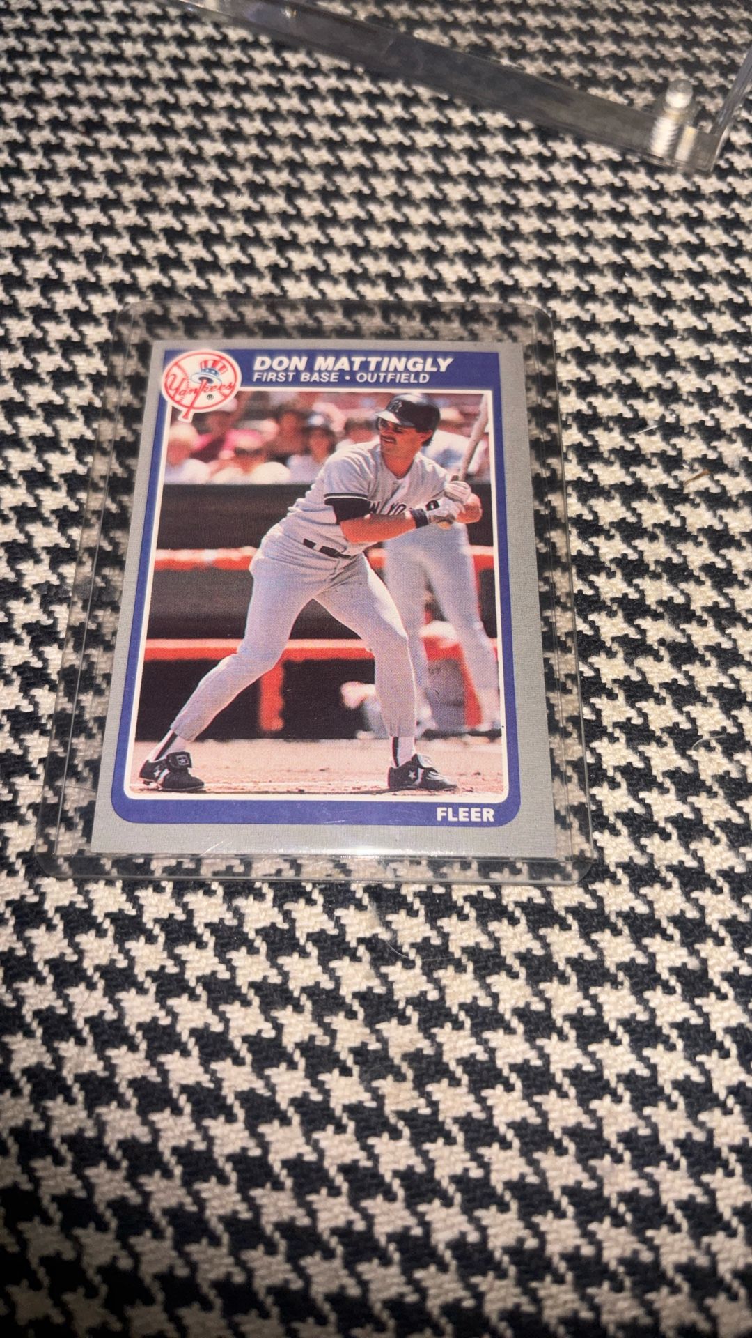 Fleer Don Mattingly #133 Baseball Card