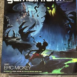 Game, informer magazine, November 2009, issue 199, epic Mickey.