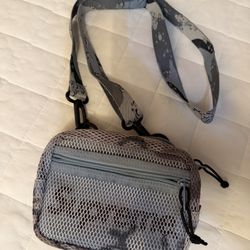 Supreme Small Shoulder Bag Blue Chocolate Chip Camo