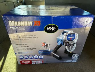 Magnum x5 true airless paint and stain sprayer
