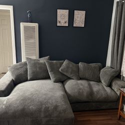 Couch Dark Grey 