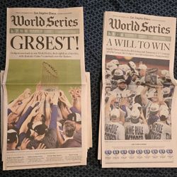 🎄2024/2025 Dodgers Championship Full Paper Copy 🎄