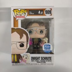 Funko Pop #1009 Dwight Schrute With Princess Unicorn