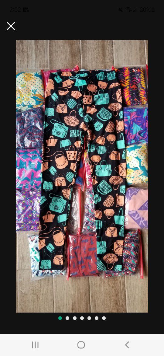 Lularoe Leggings pants brand new OS one size fits most.  Stretchy, comfortable, cute, fun.