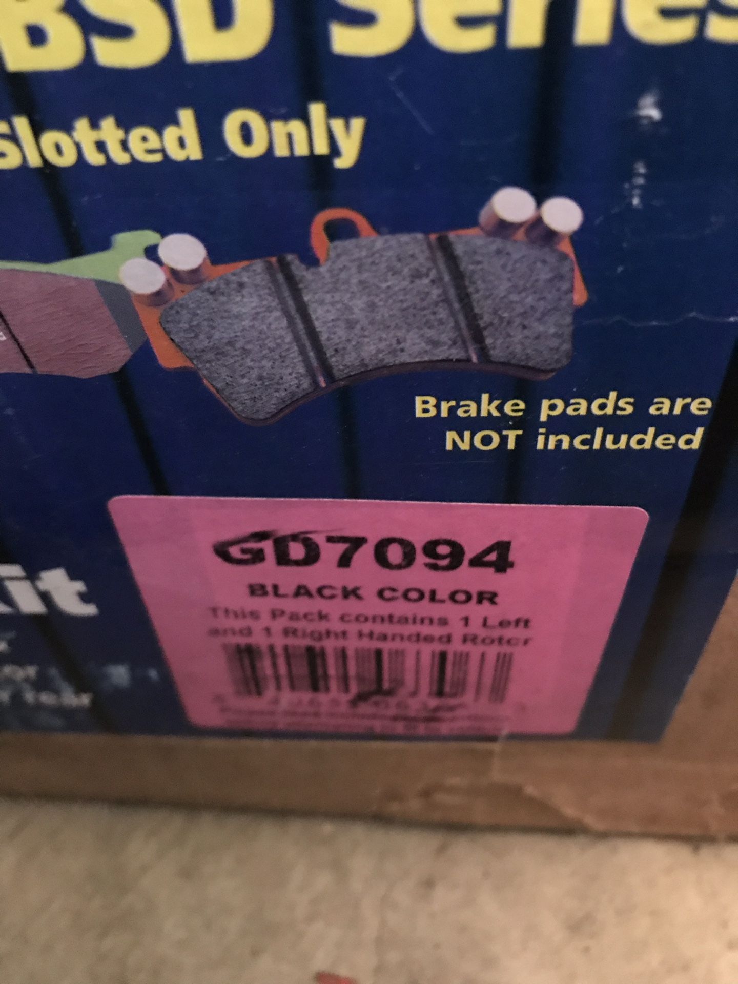 Gm truck rotors new in box