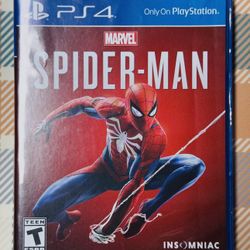 Marvel's Spider-Man - PlayStation 4 Tested/Works With Case Fast Shipping T188