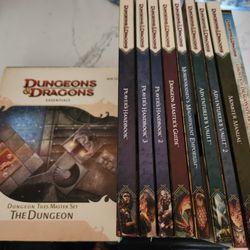 D&D (Dungeons and Dragons) Book Set
