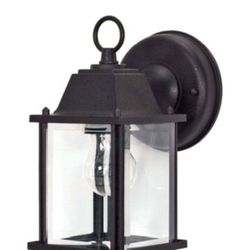 SATCO Wall Lantern With Glass