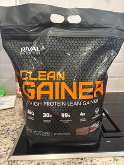 Rival Nutrition Clean Gainer 10lb Chocolate Fudge