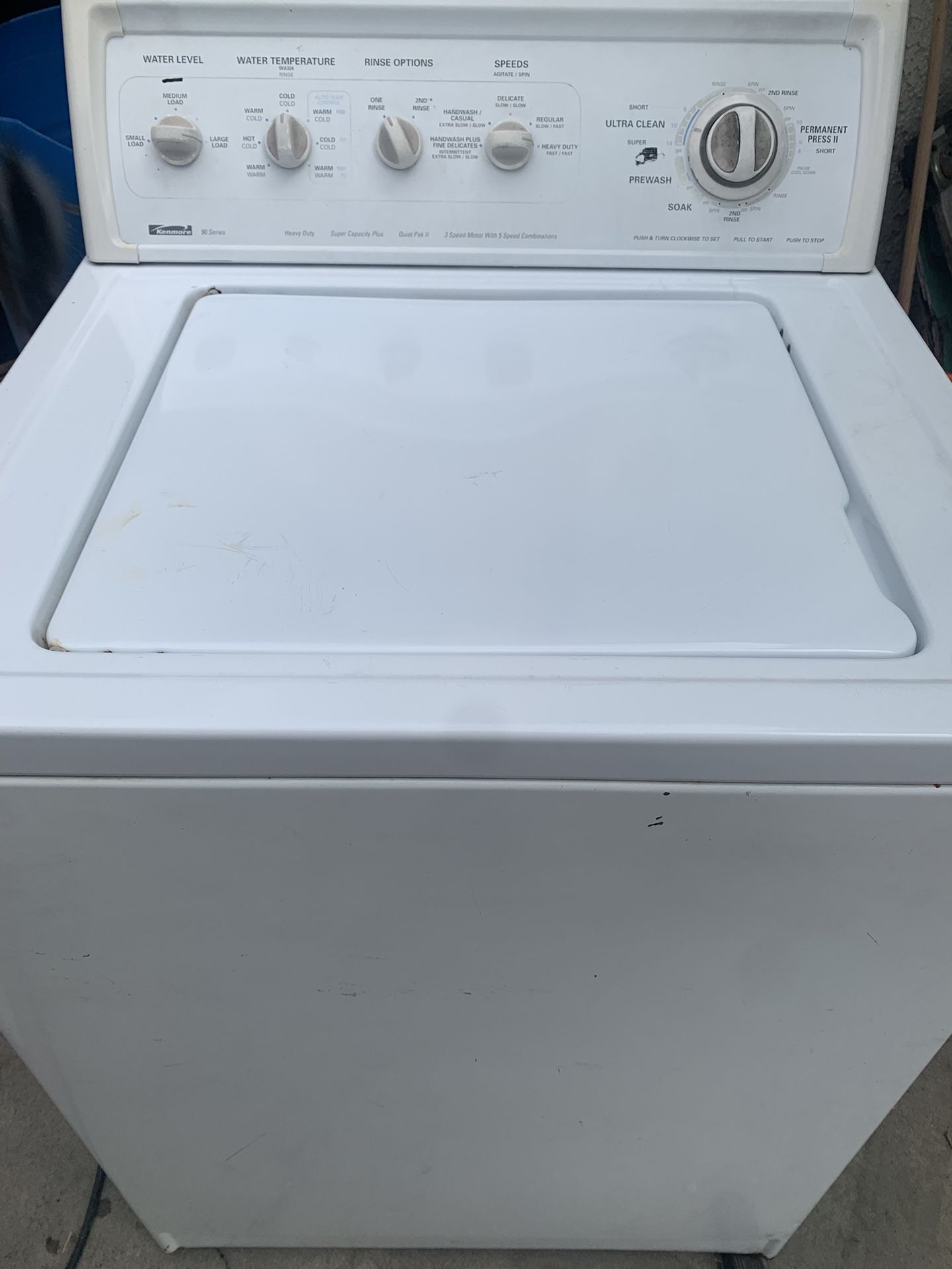 Kenmore Washer