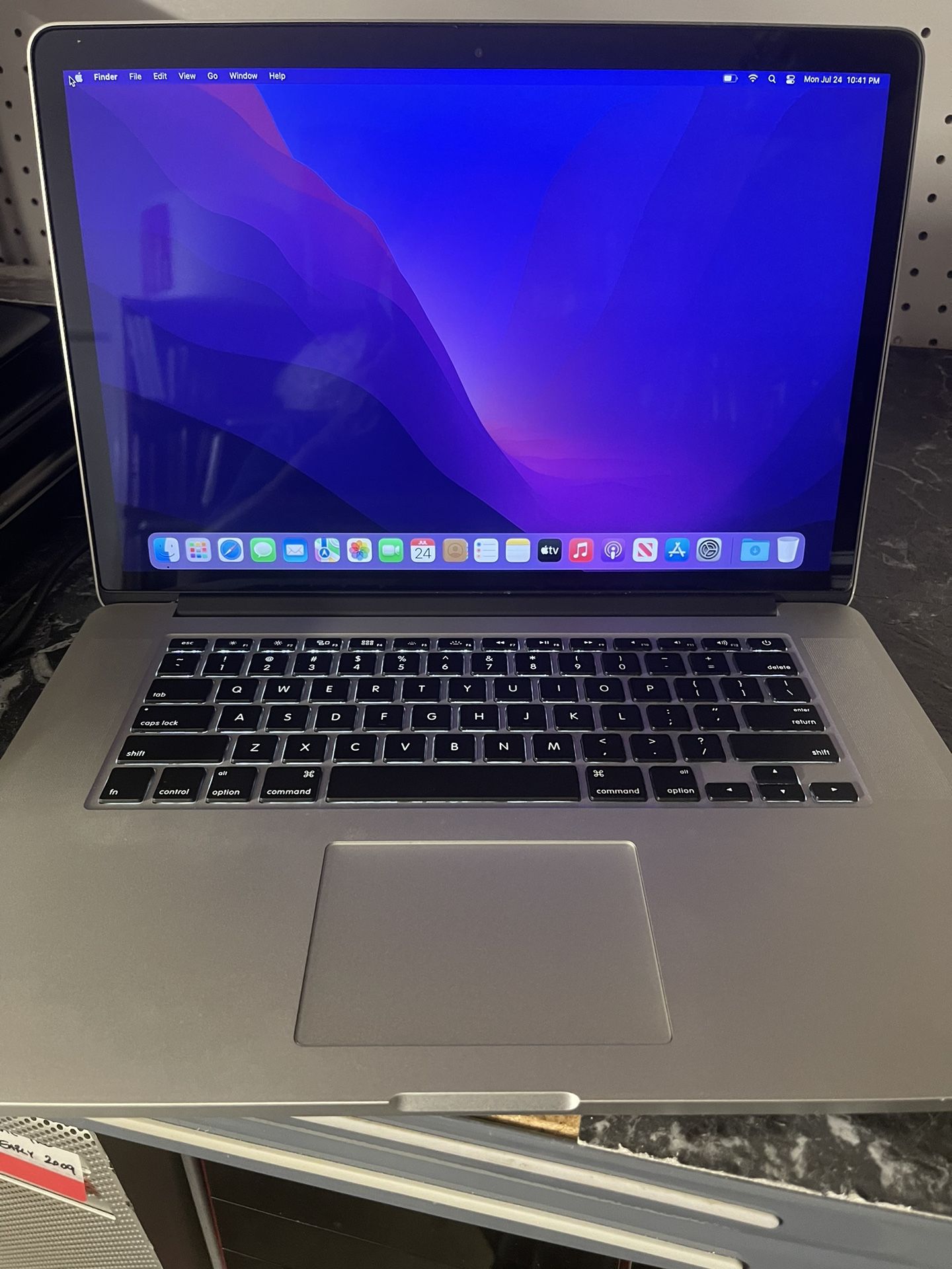 MacBook Pro 15” Mid 2015 Intel i7 4th Gen GHz, 16gb Ram