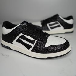 Amiri Skeleton Crystal Low-Top