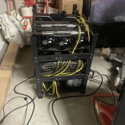 Bitcoin Crypto Miner Rig (PLUG N USE)
