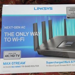 Linksys AC5400 Router - New In Box