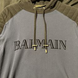 Balmain x HM Hooded Logo Men S