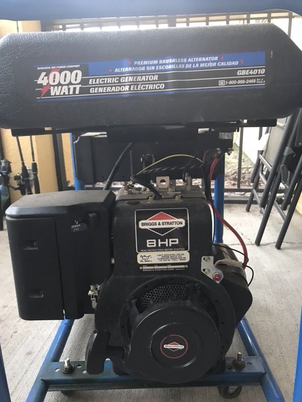DeVilbiss 4000 Watt Generator