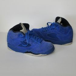 Jordan Retro 5s Blue Suede 