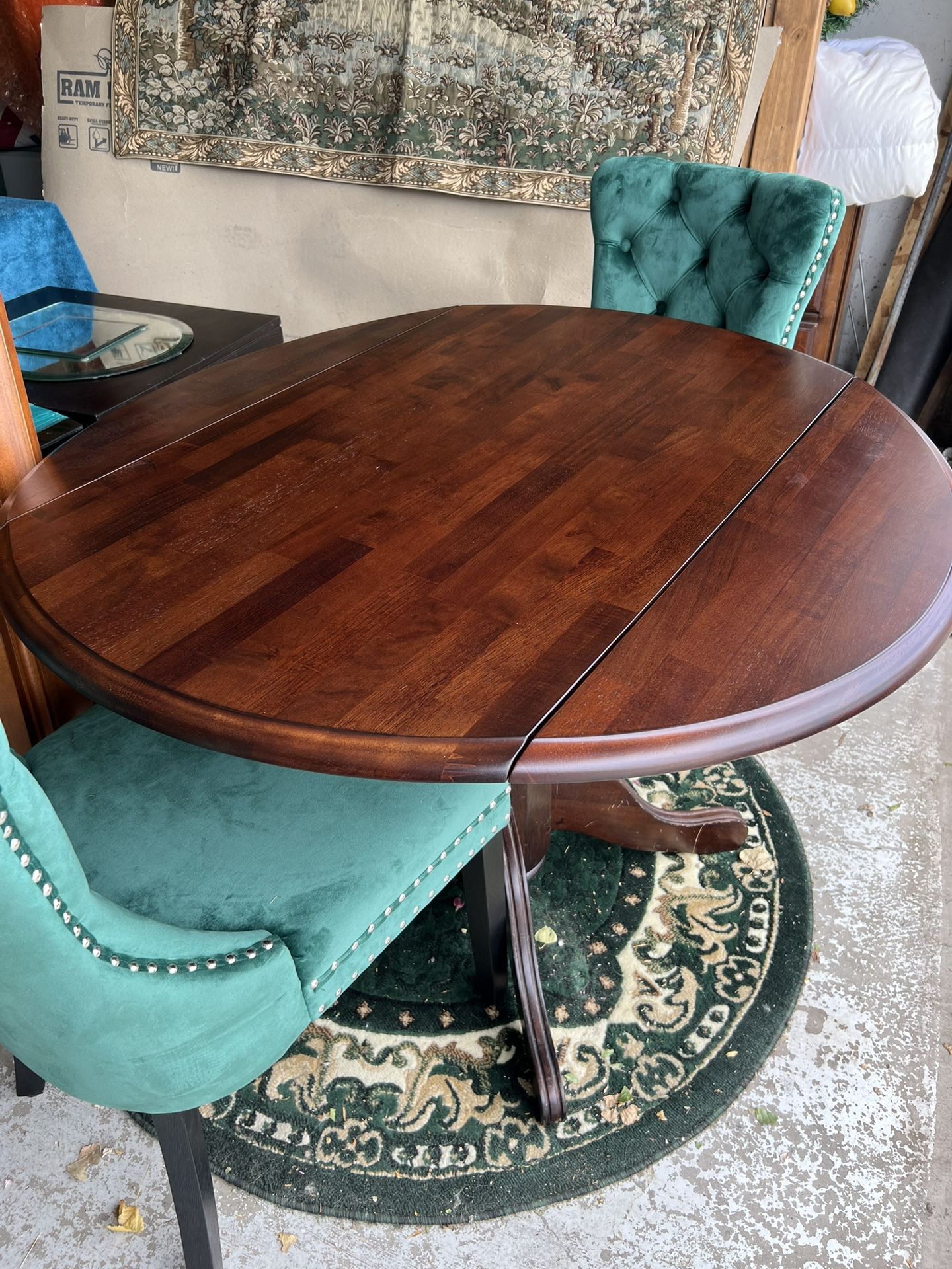 Walnut Drop Leaf Table