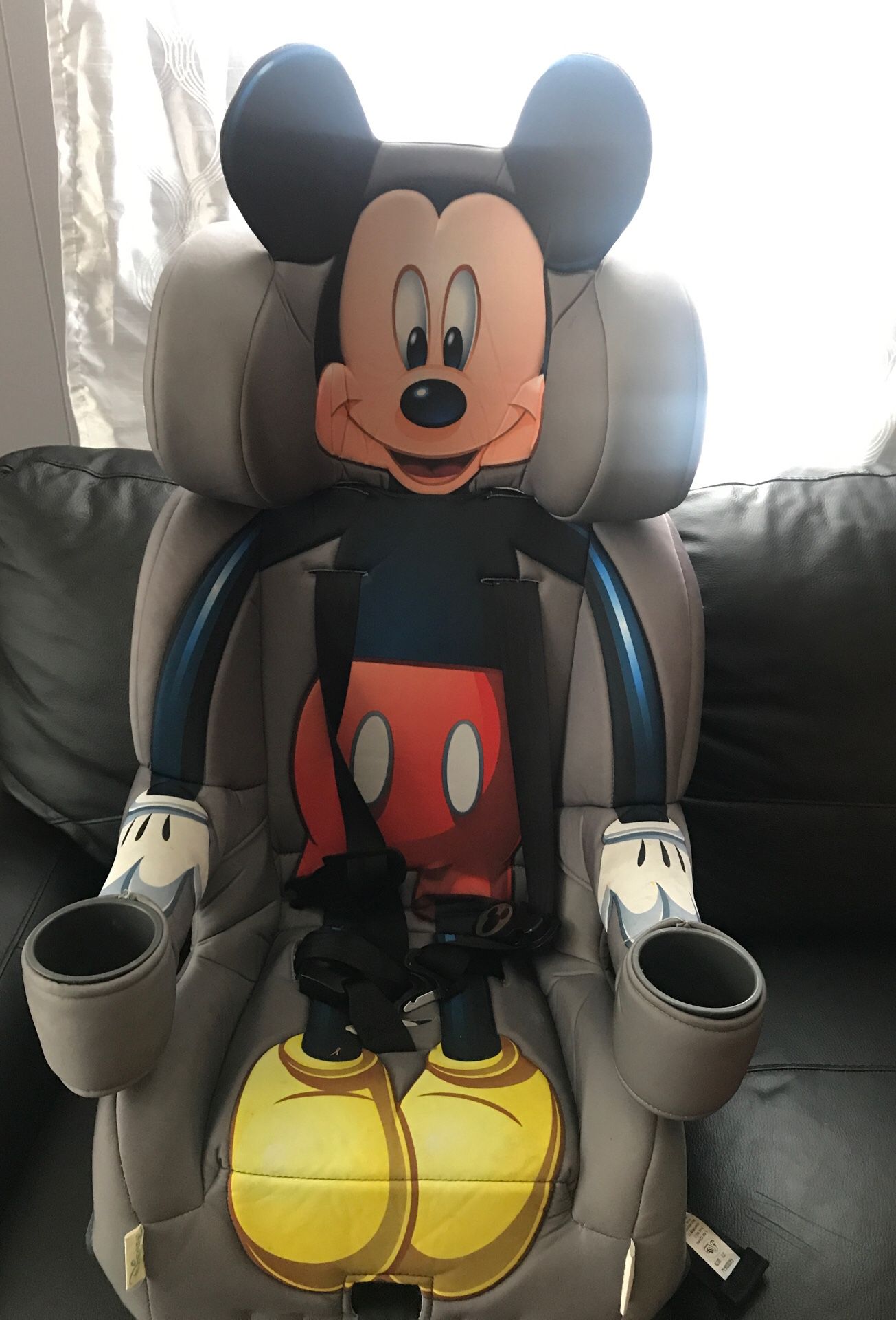 Mickey Mouse combination booster car seat, in good condition
