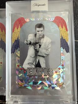 🎙️👑 ELVIS PRESLEY 2026 KEEPSAKE SILVER /200 – #144/200 – CLASSIC MICROPHONE IMAGE 👑🎙️