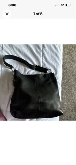Coach black purse