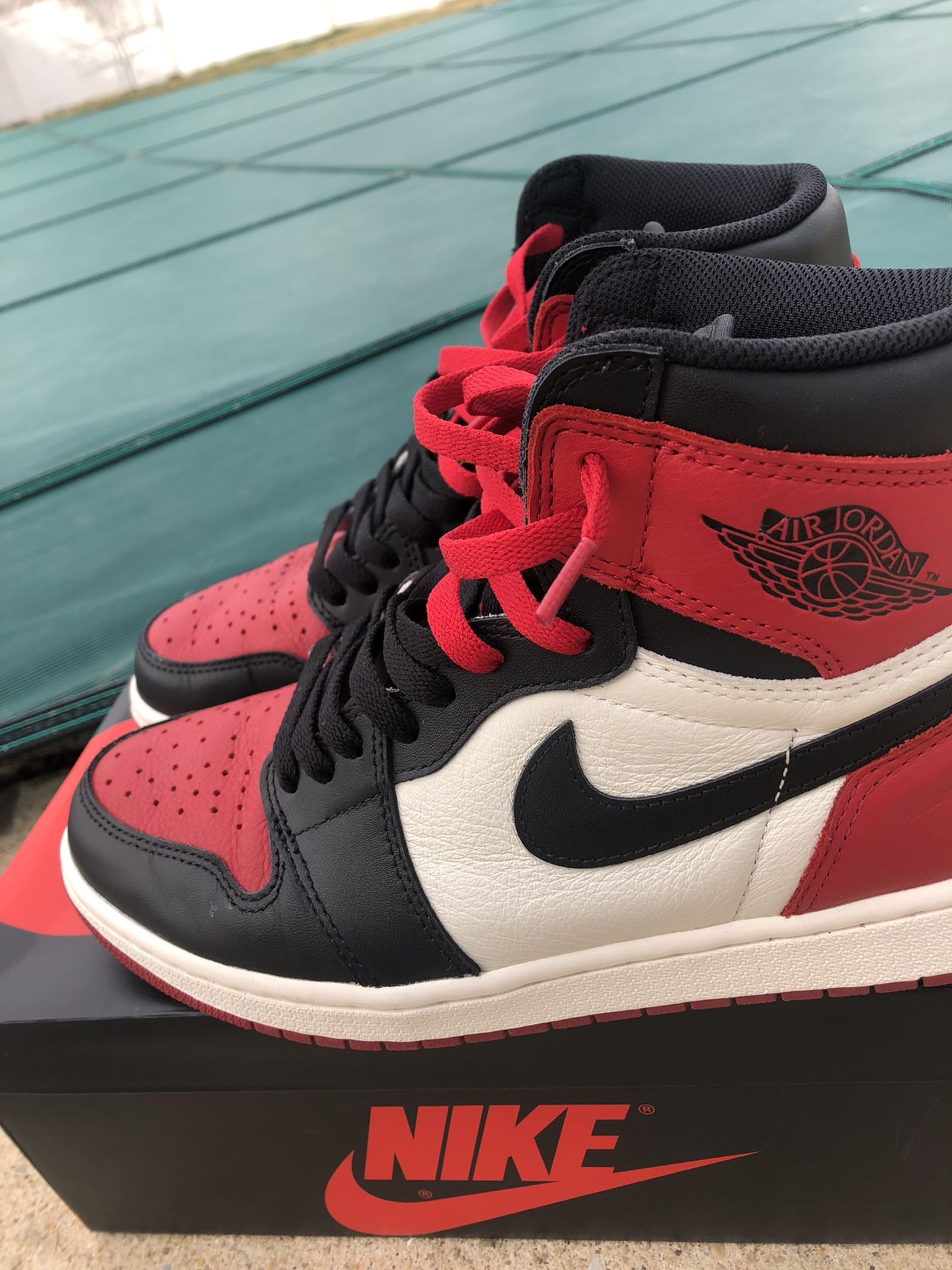 Jordan 1 Bred Toe