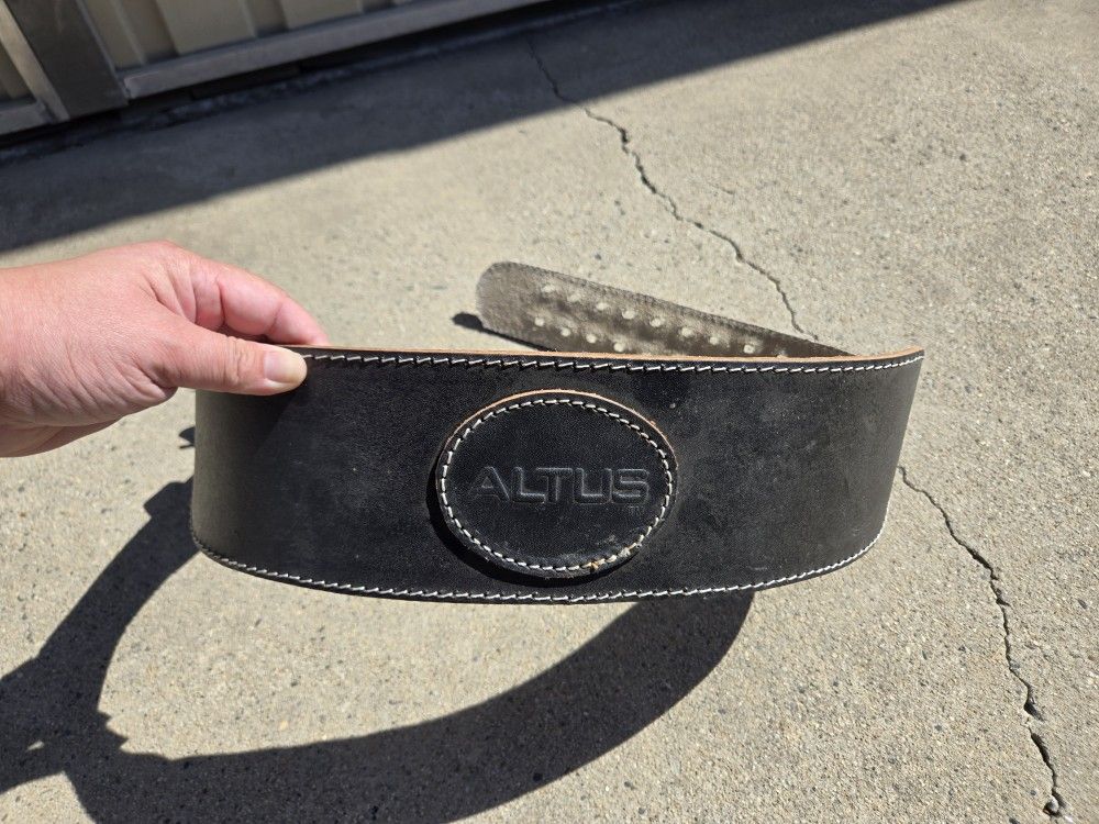 Weight Leather Weight Belt