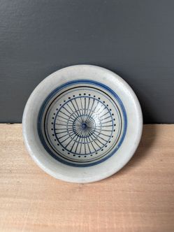 Vintage Small Pottery Trinket Dish