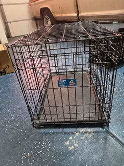 Top Paw Folding Double Door Dog Crate