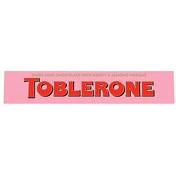 Toblerone Swiss Milk Chocolate Candy Bar with Honey and Almond Nougat, Valent...