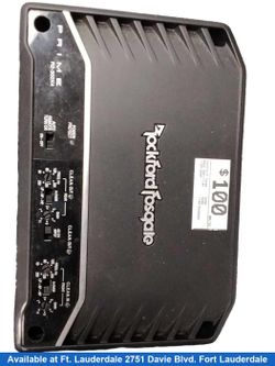 Rockford Fosgate Black Bass Amplifier