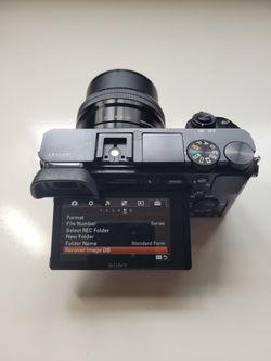 Sony a6000 with 16-50 mm  Lens