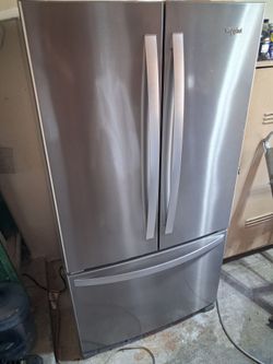 Whirlpool French Door Refrigerator Stainless Steel