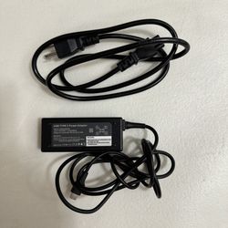 USB C Power Adapter Chromebook Dell Samsung Laptop Charger Phone
