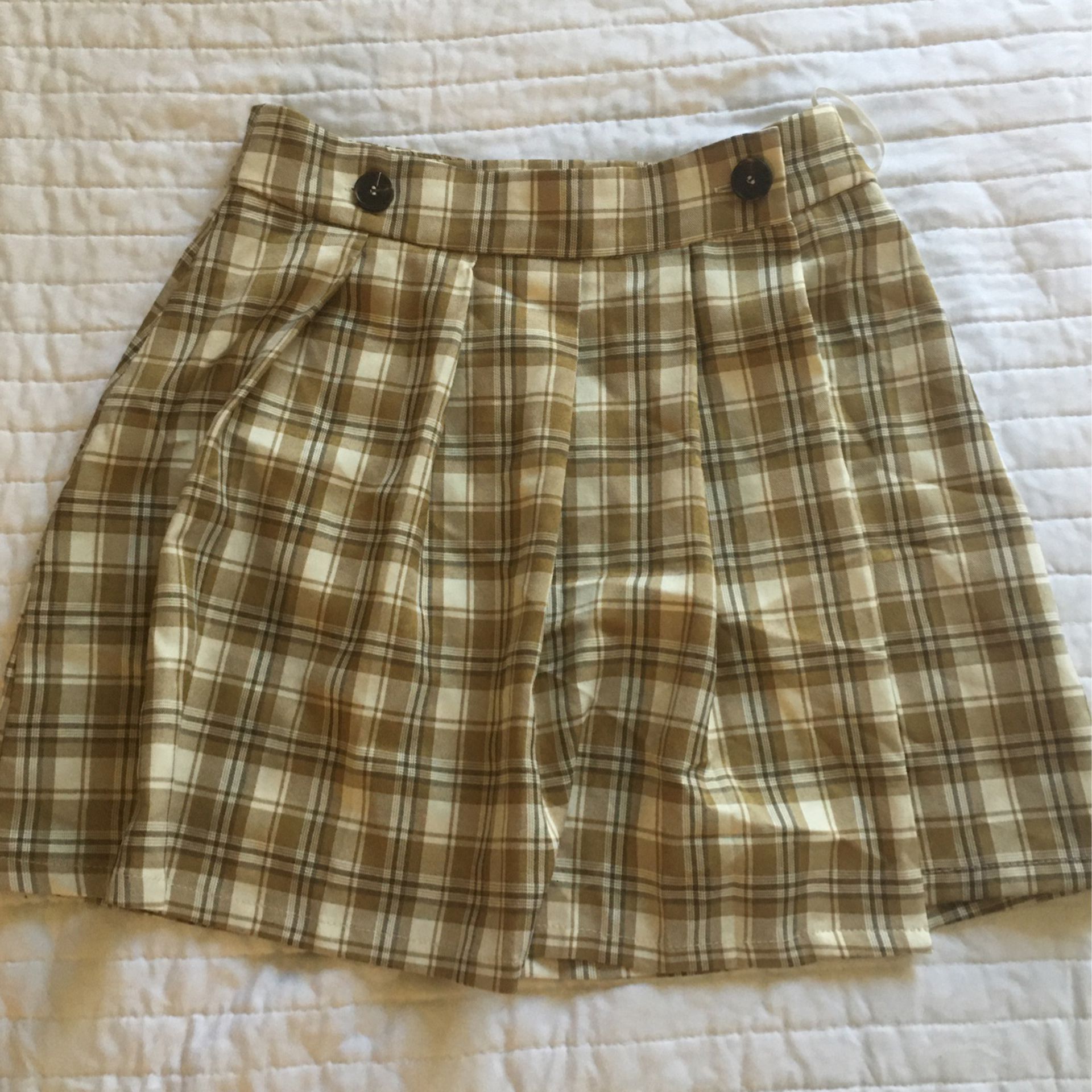 Women’s Plaid Skirt