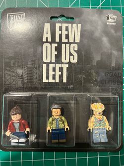 Citizen Brick 'A Few of Us Left' Mini Figure 3-Pack RARE DISCONTINUED