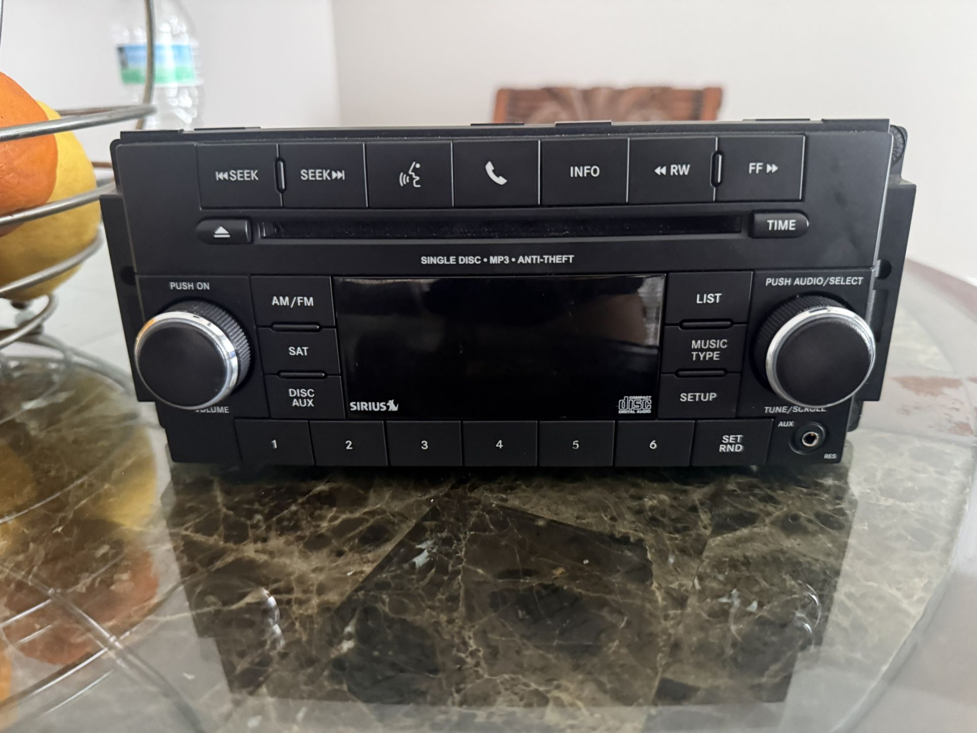 2007-2018 Jeep AM FM 6 Disc CD DVD MP3 Player Radio Receiver