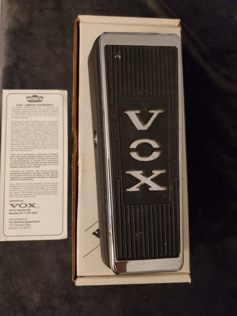 Vox Wah Wah Guitar Pedal