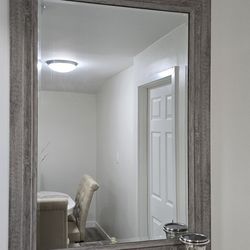 Mirror + Console Table