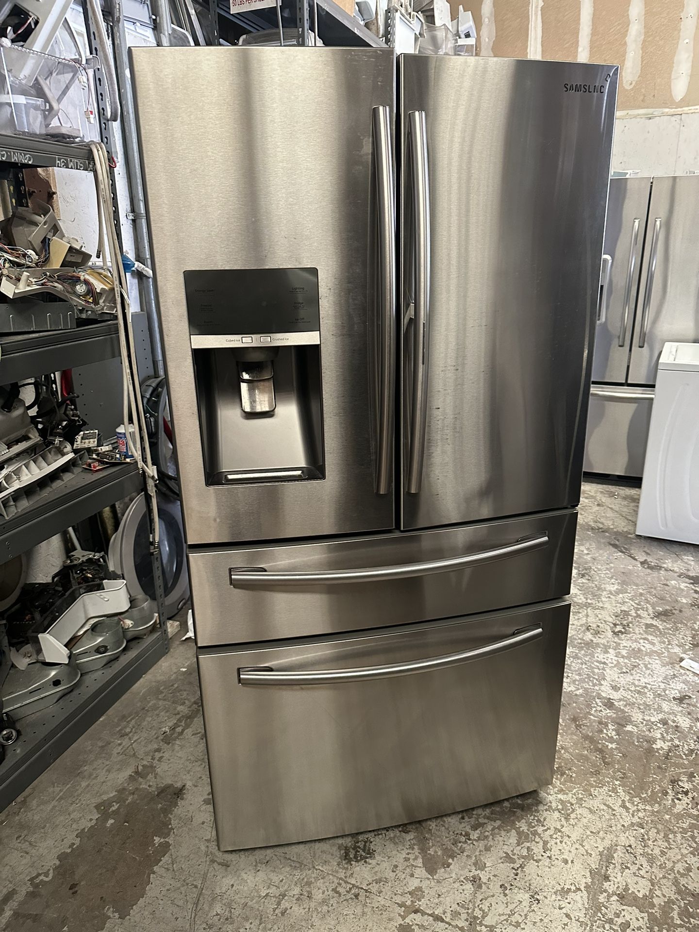 4 DOOR SAMSUNG DOOR IN DOOR FRIDGE WATER ICE CAN DELIVER