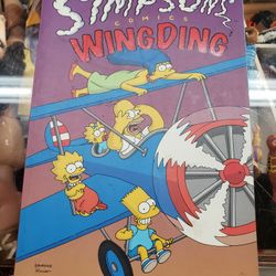 The Simpsons "Comics Wing Ding" - 1996-1997 First Edition, PBT Comic Book