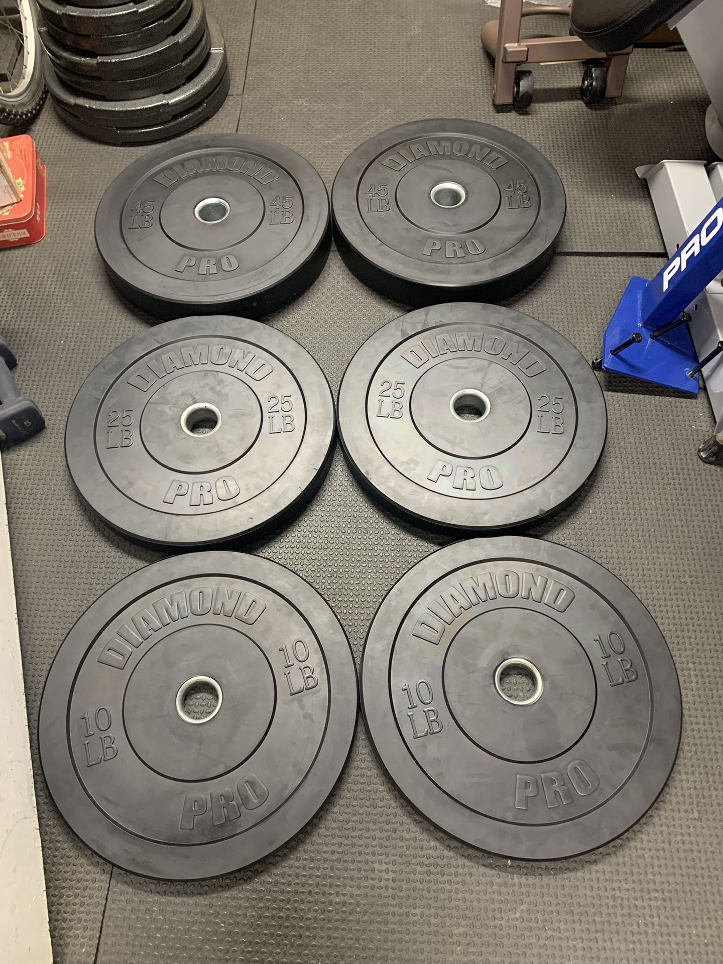 Diamond Pro Bumper Weights Set