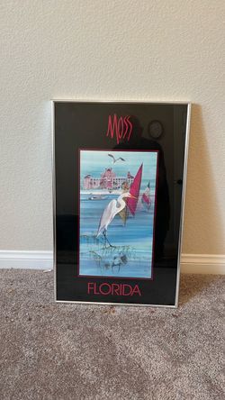 27” x 16” print with frame