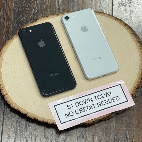 Apple IPhone 8 4.7 -PAYMENTS AVAILABLE-$1 Down Today 