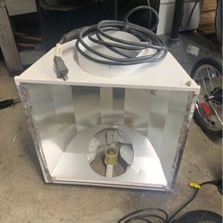 CMH Hood W/ Bulb Hydrofarm Radiant 8