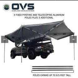 HD Nomadic 270 Degree Awning - Driver Side